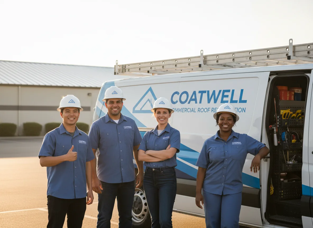Commercial roof coating company in Rose Hill, VA